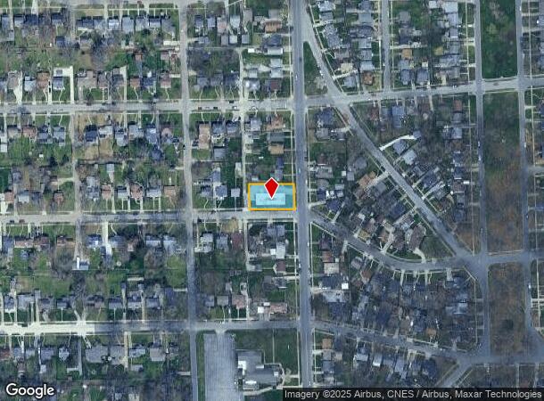 4628 S Calhoun St, Fort Wayne, IN Parcel Map