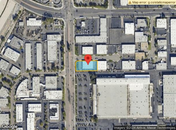  2611 S Harbor Blvd, Santa Ana, CA Parcel Map