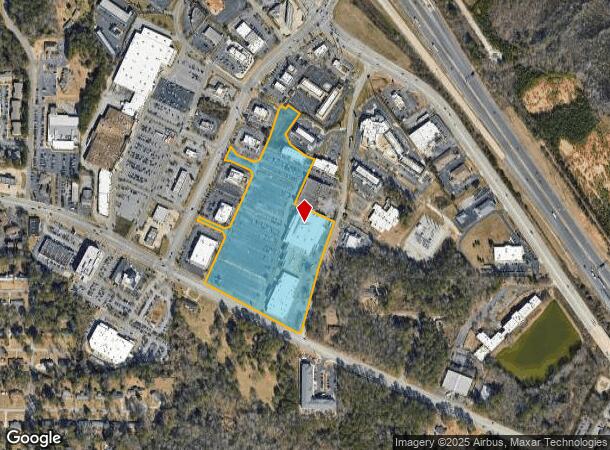  3651 Northside Dr, Macon, GA Parcel Map