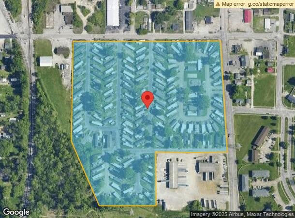  2850 Carolina Ave, Evansville, IN Parcel Map