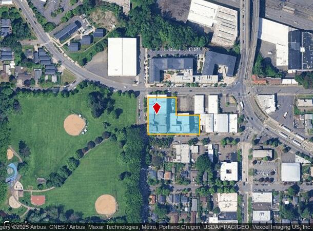  8408 N Brandon Ave, Portland, OR Parcel Map