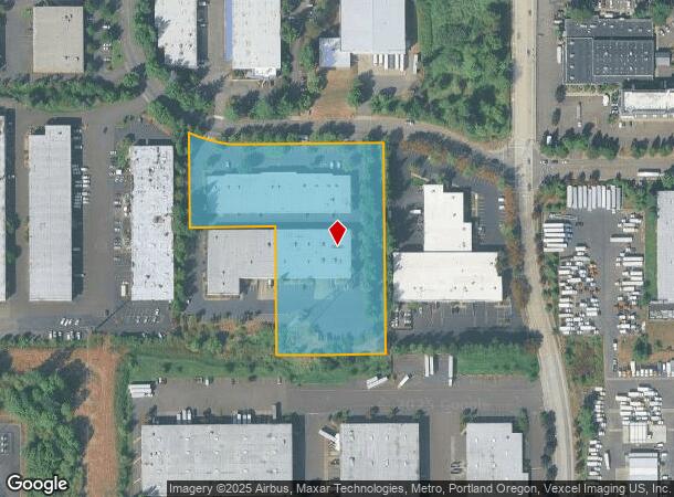  10159 Sw Commerce Cir, Wilsonville, OR Parcel Map