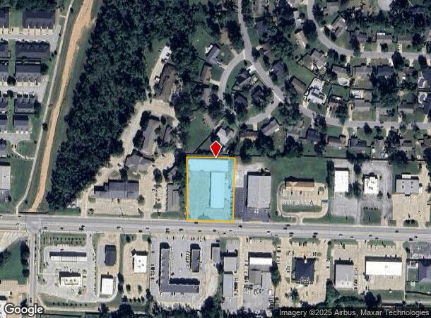 2877 W Walnut St, Rogers, AR Parcel Map