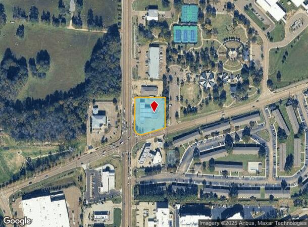 1693 Old Fannin Rd, Flowood, MS Parcel Map