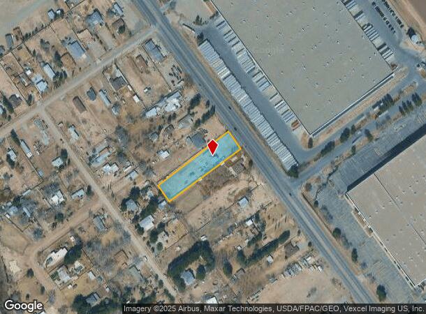  11800 Alameda Ave, Socorro, TX Parcel Map