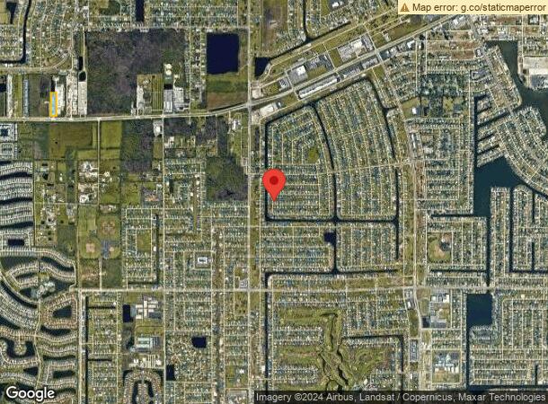  2443 Sw Pine Island Rd, Cape Coral, FL Parcel Map