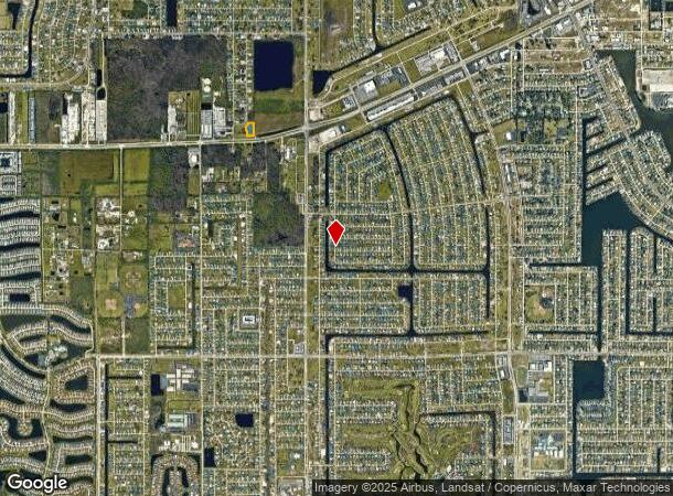  1753 Sw Pine Island Rd, Cape Coral, FL Parcel Map