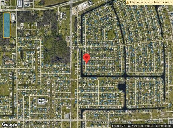  2110 Sw Pine Island Rd, Cape Coral, FL Parcel Map