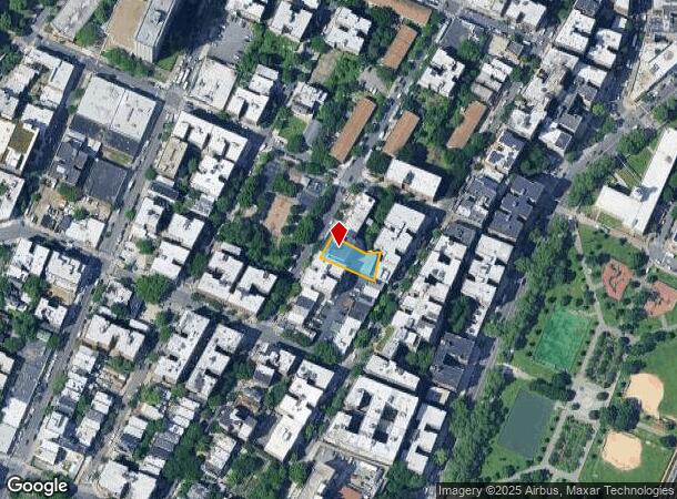  1086 Woodycrest Ave, Bronx, NY Parcel Map