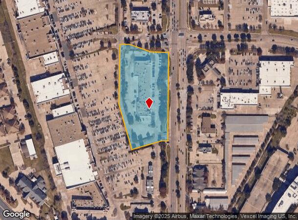 7601 N Macarthur Blvd, Irving, TX Parcel Map