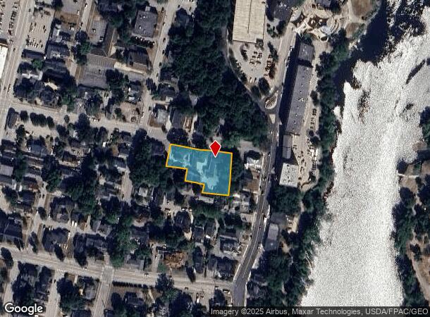 16 Drummond St, Auburn, ME Parcel Map