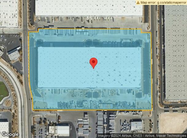  4660 Berg St, North Las Vegas, NV Parcel Map