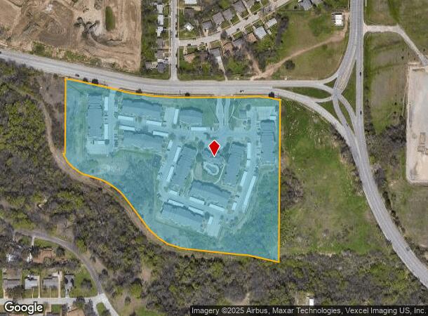 2450 E Berry St S, Fort Worth, TX Parcel Map