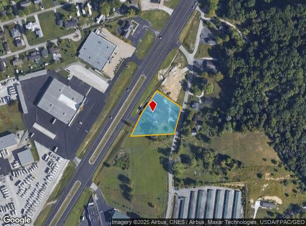  6628 Midland Trail Rd, Ashland, KY Parcel Map