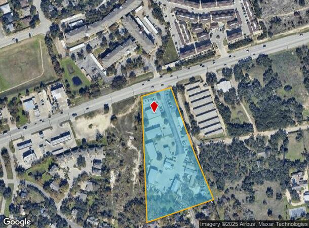 1300 W Whitestone Blvd, Cedar Park, TX Parcel Map