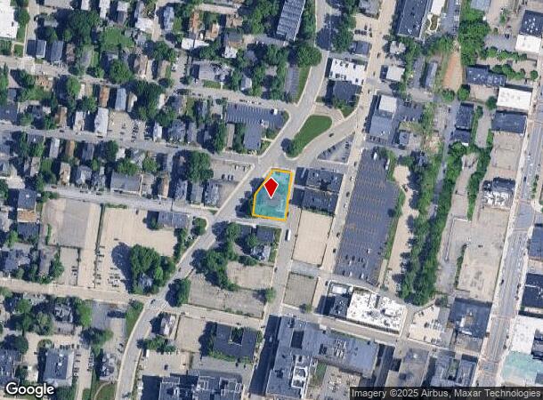  33 Chestnut St, Worcester, MA Parcel Map