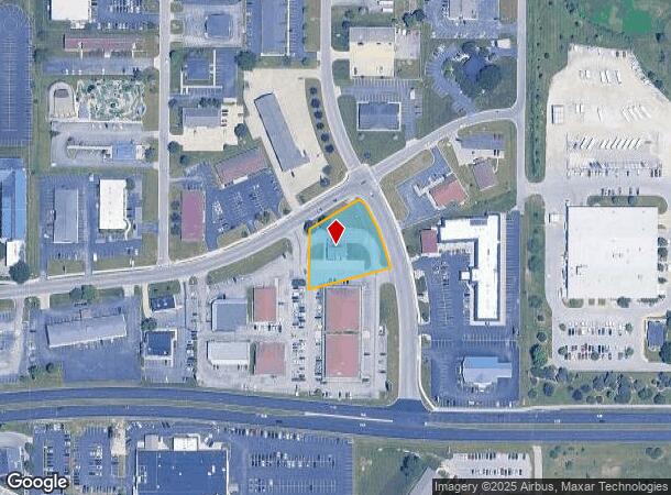  3401 W Fox Ridge Ln, Muncie, IN Parcel Map