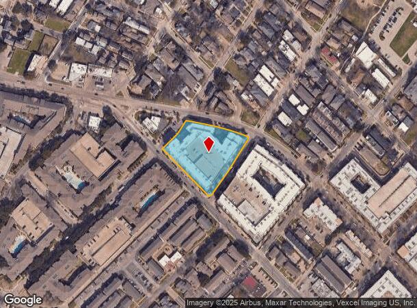 2650 N Fitzhugh Ave, Dallas, TX Parcel Map