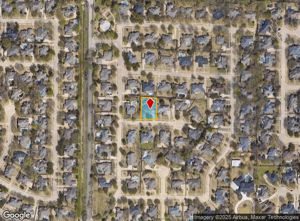  1303 Madera Ct, Keller, TX Parcel Map