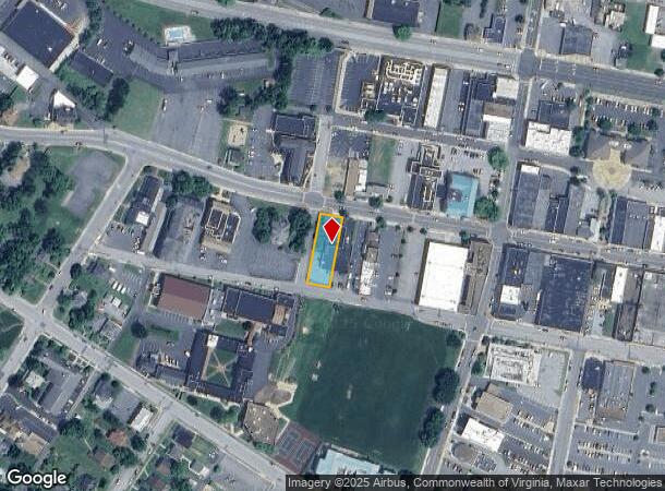  544 W Main St, Waynesboro, VA Parcel Map