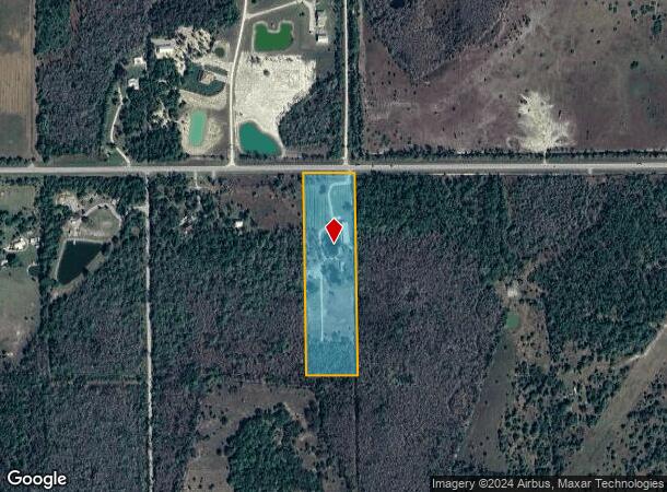  20948 Corkscrew Rd, Estero, FL Parcel Map