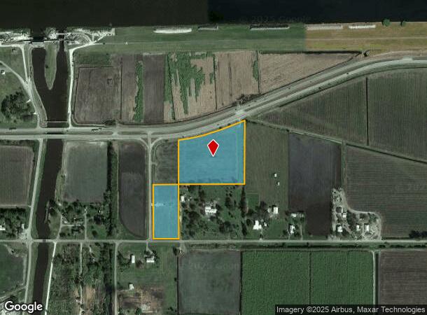 E Corkscrew Blvd, Clewiston, FL Parcel Map