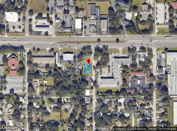 107 Glendale Dr, Brandon, FL Parcel Map