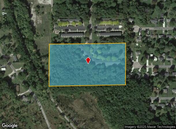  1201 S Cedar St, Greenville, MI Parcel Map