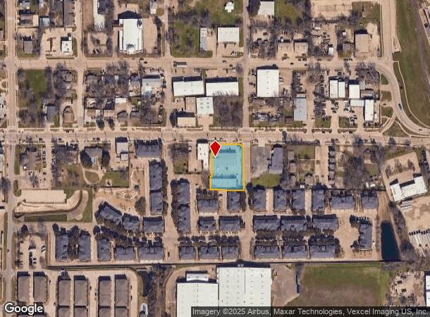  424 E Main St, Lewisville, TX Parcel Map