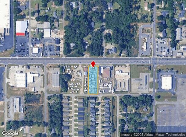  2411 Watson Blvd, Warner Robins, GA Parcel Map