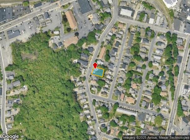 62 Cedar St, Framingham, MA Parcel Map