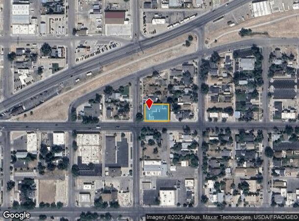 1010 E 1St St, Casper, WY Parcel Map