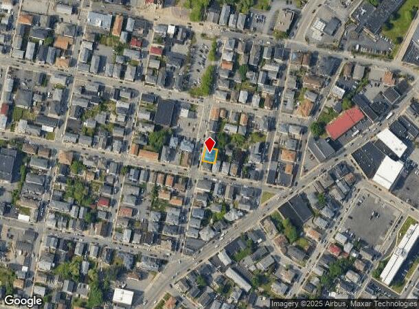94 Hunter St, Fall River, MA Parcel Map
