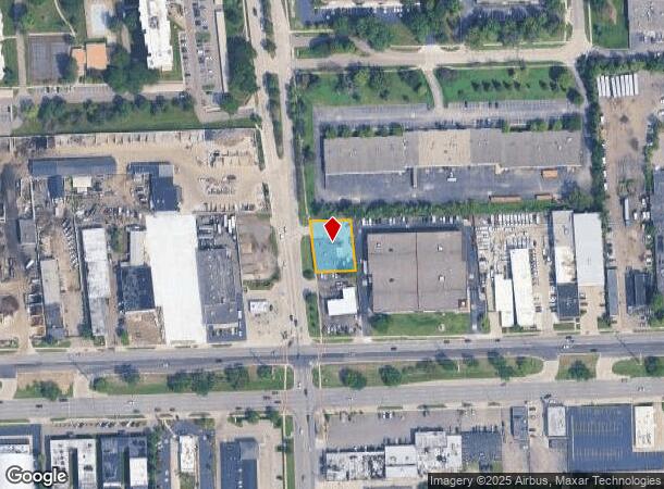  20736 Lahser Rd, Southfield, MI Parcel Map