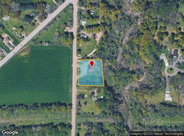 12499 Savage Rd, Sardinia, NY Parcel Map