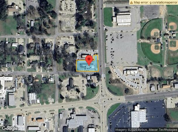  1701 N Jefferson Ave, Mount Pleasant, TX Parcel Map