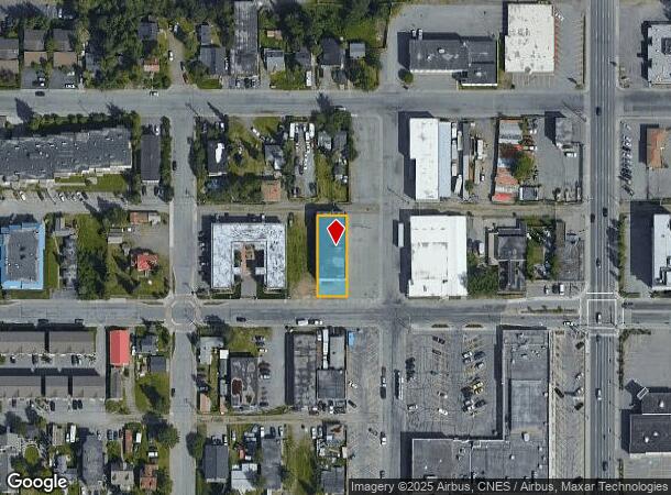 551 E 13Th Ave, Anchorage, AK Parcel Map