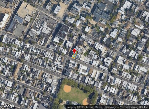 243 Elm St, Newark, NJ Parcel Map