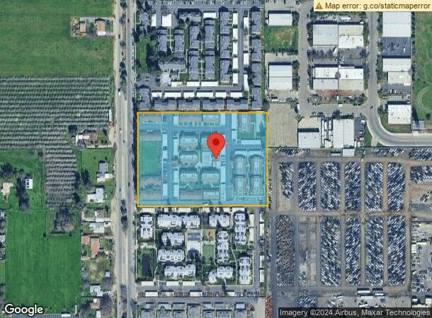  2212 N Marks Ave, Fresno, CA Parcel Map