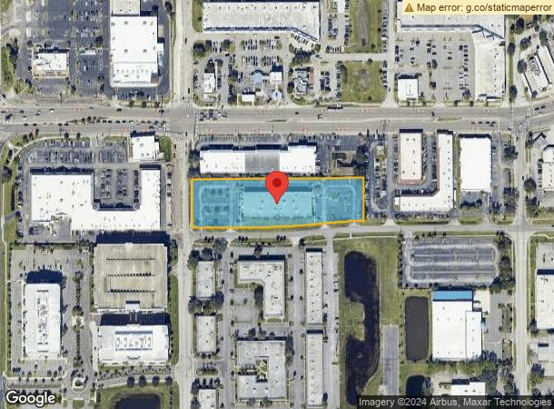  5551 Vanguard St, Orlando, FL Parcel Map