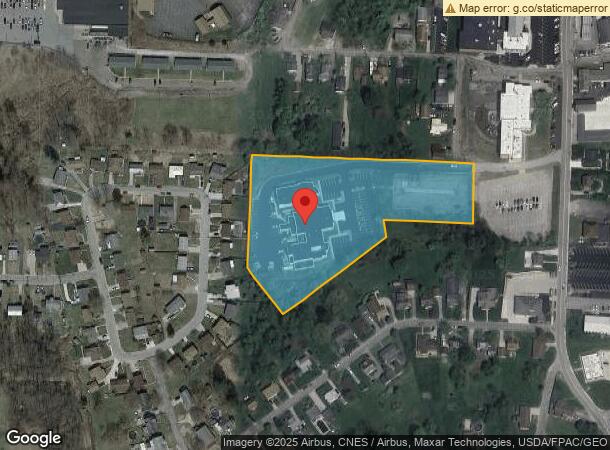  200 School St, Steubenville, OH Parcel Map