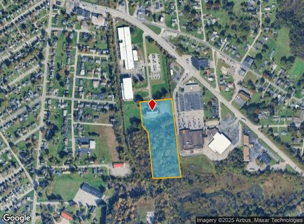 1430 New Butler Rd, New Castle, PA Parcel Map
