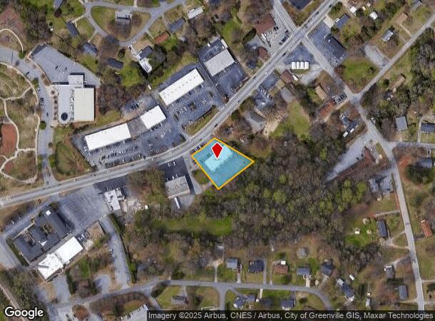 2 E Butler Rd, Mauldin, SC Parcel Map