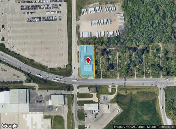  2518 W Bristol Rd, Flint, MI Parcel Map