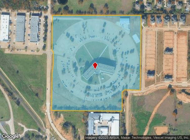 1500 N Corinth St, Corinth, TX Parcel Map
