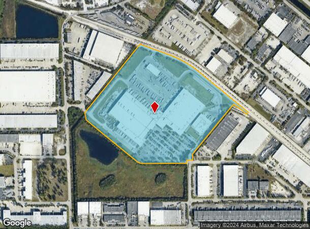  12500 Nw 112Th Ave, Medley, FL Parcel Map