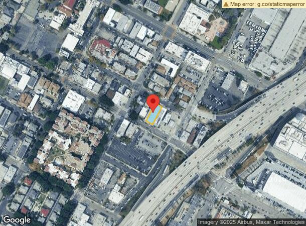  1321 W 11Th St, Los Angeles, CA Parcel Map