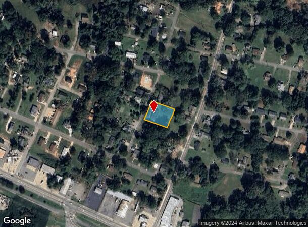  136 Cowan St, Spindale, NC Parcel Map