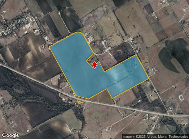  437 Cr, Eddy, TX Parcel Map