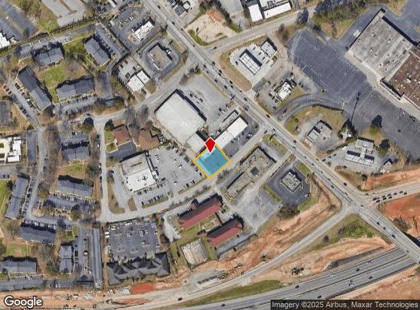  1034 Briargate Cir, Columbia, SC Parcel Map